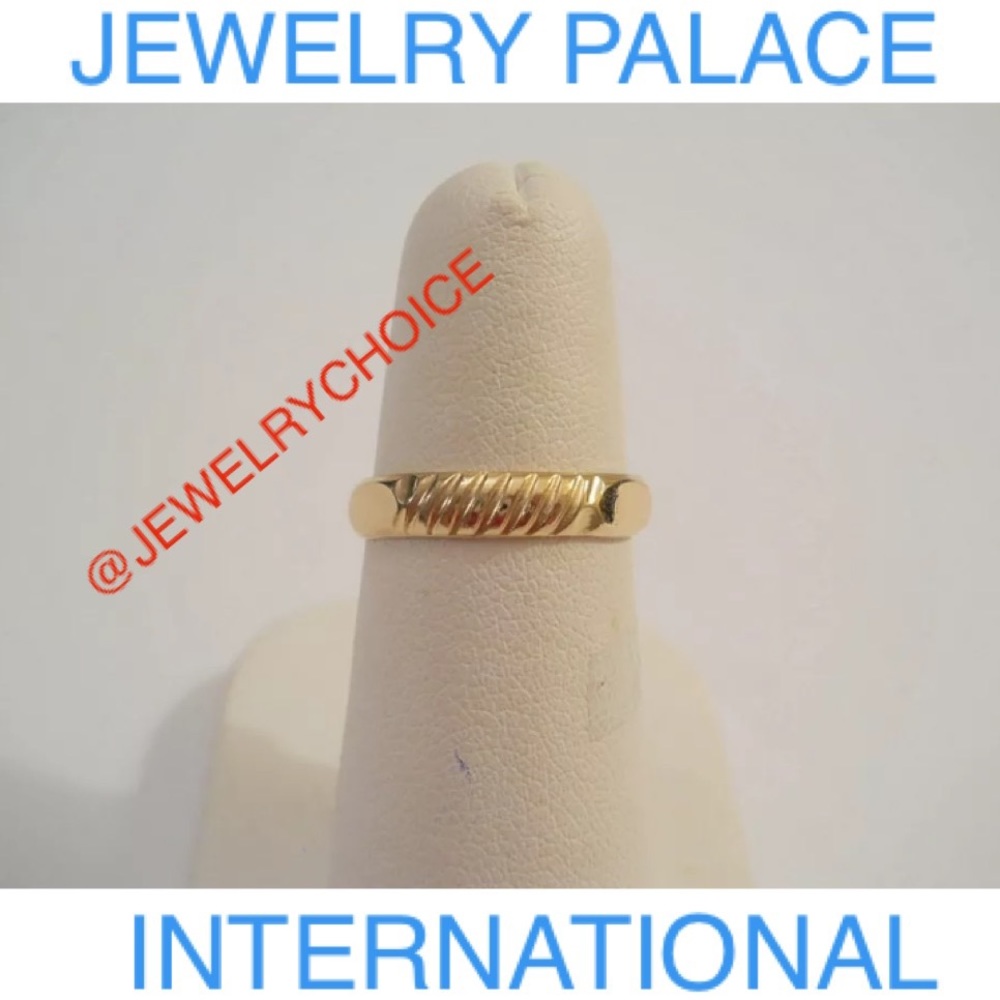 🆕14k Gold Filled Gypsy Style Unisex Ring.
